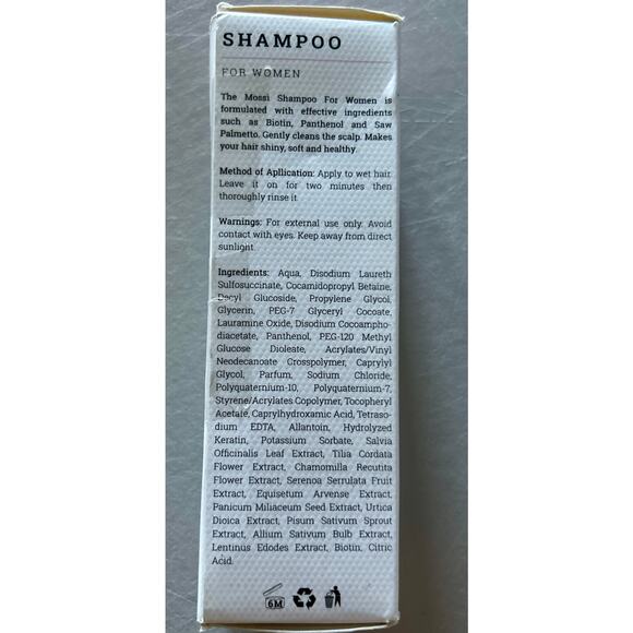 The Mossi London Hair Regrowth Women – Biotin, Procapil, Saw Palmetto exp 8/26 - Picture 9 of 11
